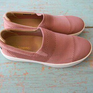 Spenco Shoes Women's SZ 9D  Pink Slip On Sneaker CASUAL SHOES COMFORT